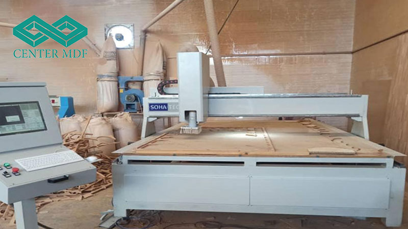 ام دی اف مناسب برای برش و فرزکاری با دستگاه cnc