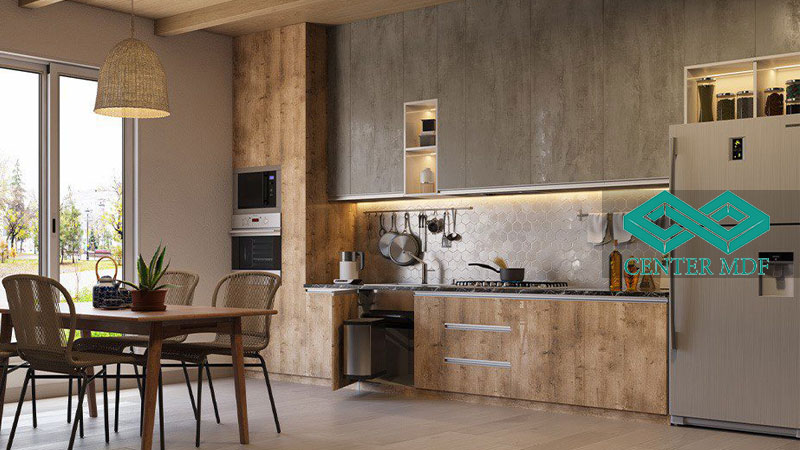 نکات مهم برای انتخاب و استفاده از MDF پاک چوب در کابینت آشپزخانه